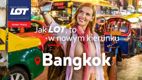 Z LOT do Bangkoku